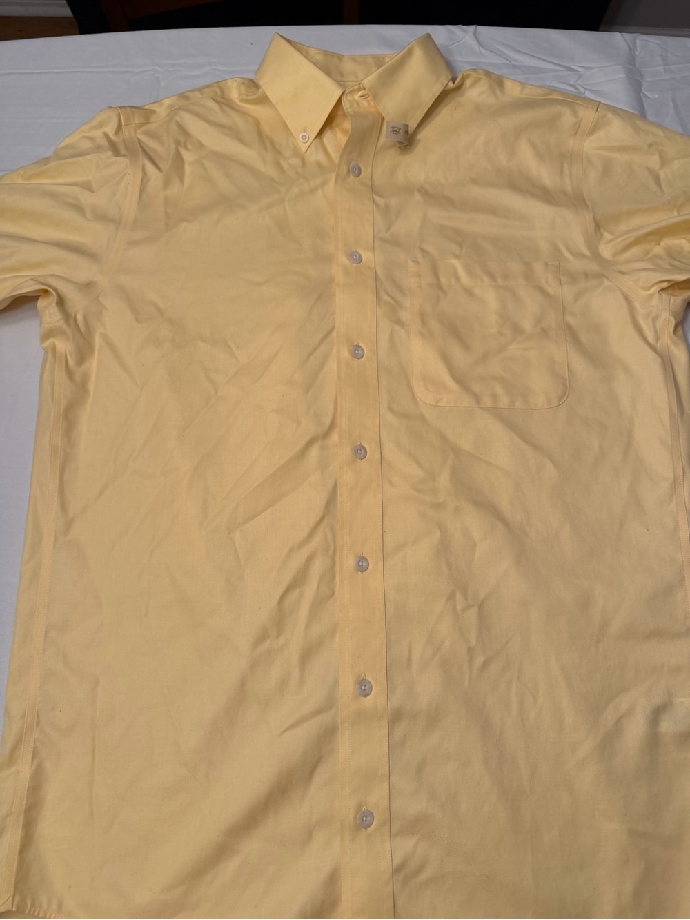 Cabela's Pale Yellow Button-Down Dress Shirt